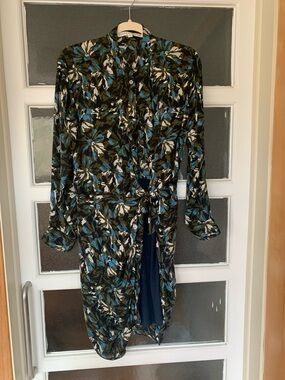 veronica beard silk dress